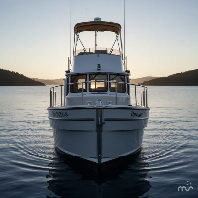 Slide: The Image of Ranger Tug R-31 CB 2022 - 1