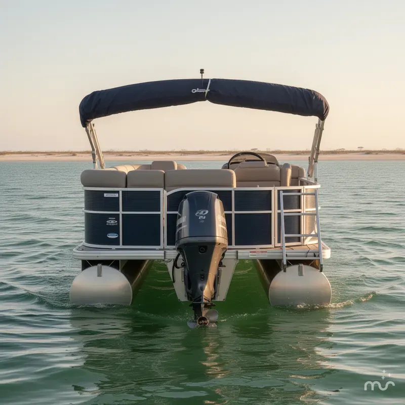 Slide: The Image of Godfrey Sweetwater 220 Premium Edition Coastal Edition 2015 - 2