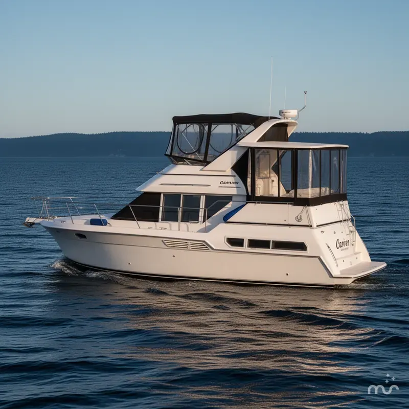 Slide: The Image of Carver 325 Aft Cockpit Motoryacht 1998 - 1