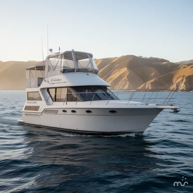 Slide: The Image of Carver 325 Aft Cockpit Motoryacht 1996 - 0