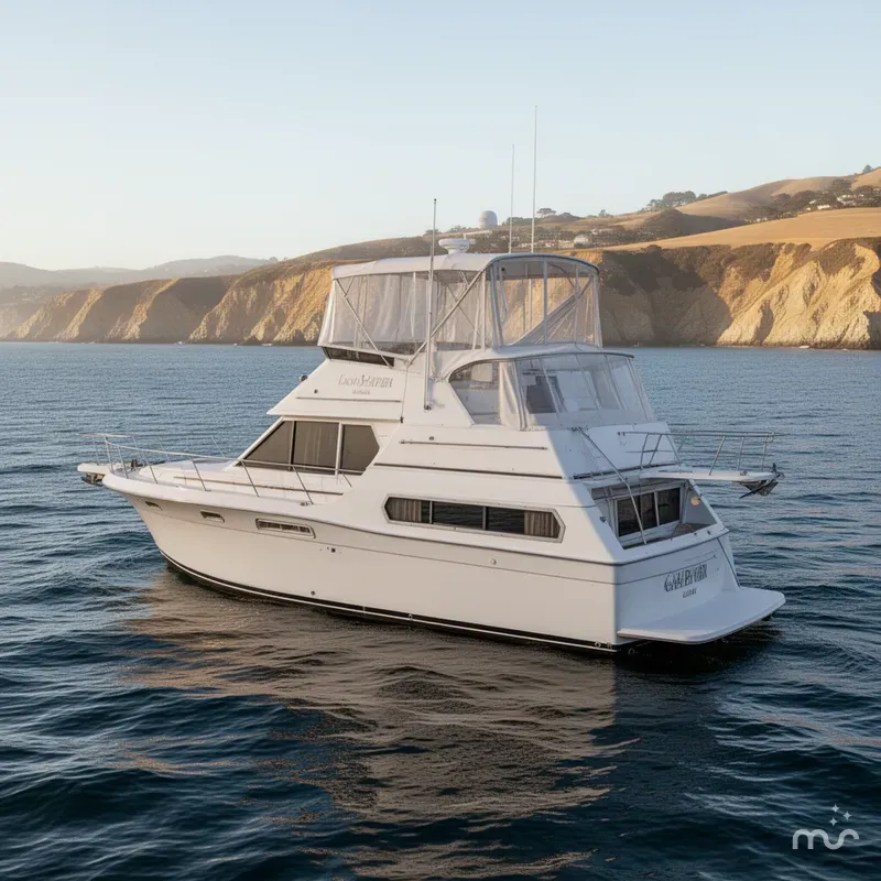 Slide: The Image of Carver 325 Aft Cockpit Motoryacht 1996 - 1