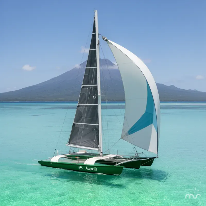 Slide: The Image of Green Marine 35 Acapella 1982 - 2