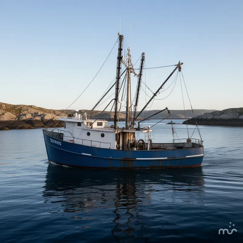 The Image of Custom Steel Trawler Dragger 1979 - 0