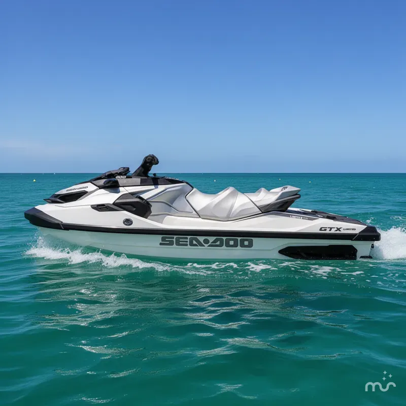 Slide: The Image of Sea-Doo GTX™ Limited 325 White Pearl Premium 2025 - 1