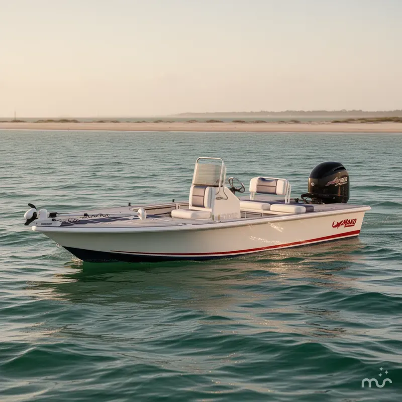 Slide: The Image of Mako 18 Pro Skiff Patriot Edition 2025 - 2