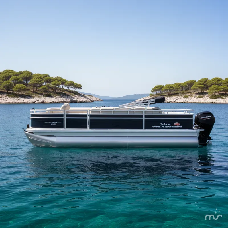 Slide: The Image of Sun Tracker SportFish 20 DLX 2025 - 2