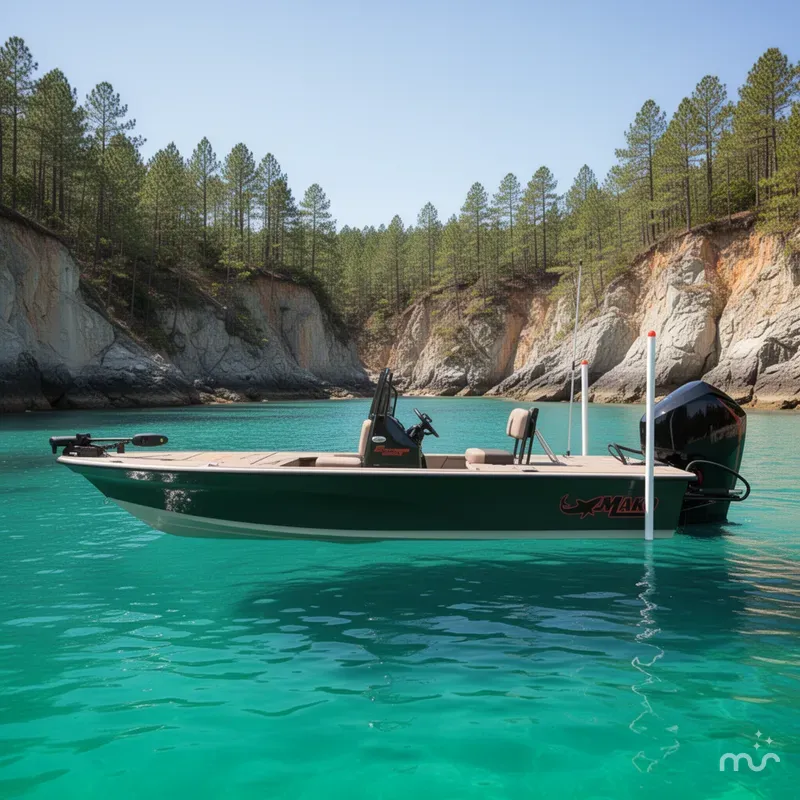 Slide: The Image of Mako 18 Pro Skiff Backwater Edition 2025 - 2