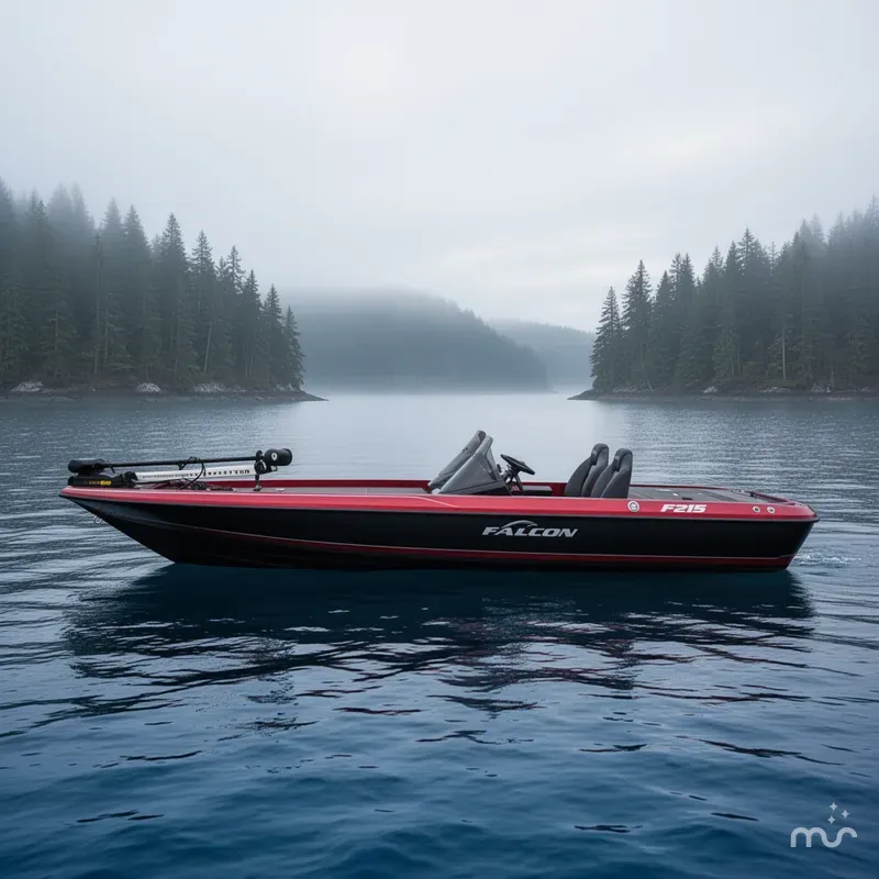 Slide: The Image of Falcon Boats F215 2025 - 2