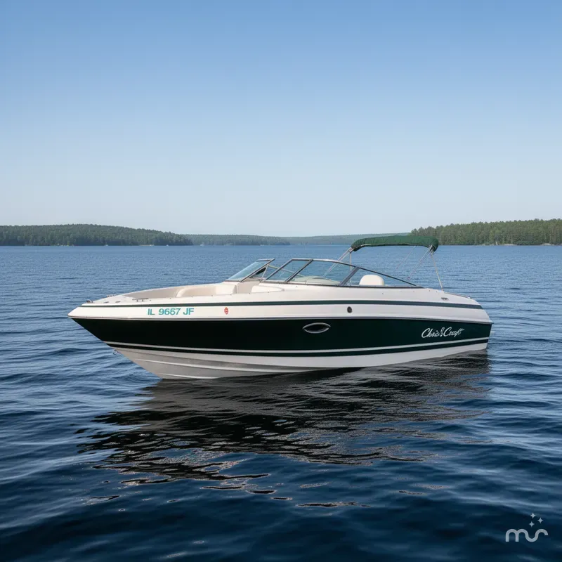 Slide: The Image of Chris-Craft Bowrider 210 1999 - 4