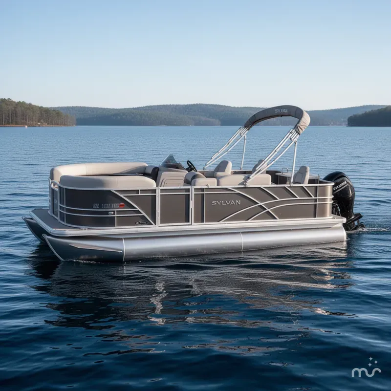 Slide: The Image of Sylvan 820 Party Fish Pontoon 2023 - 1