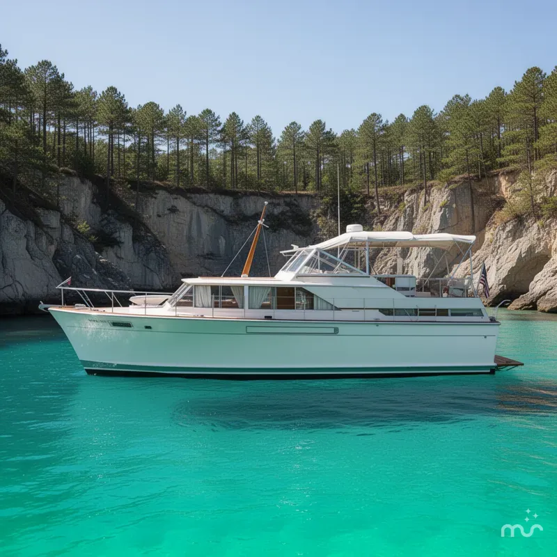 Slide: The Image of Chris-Craft 42 Commander 1967 - 2