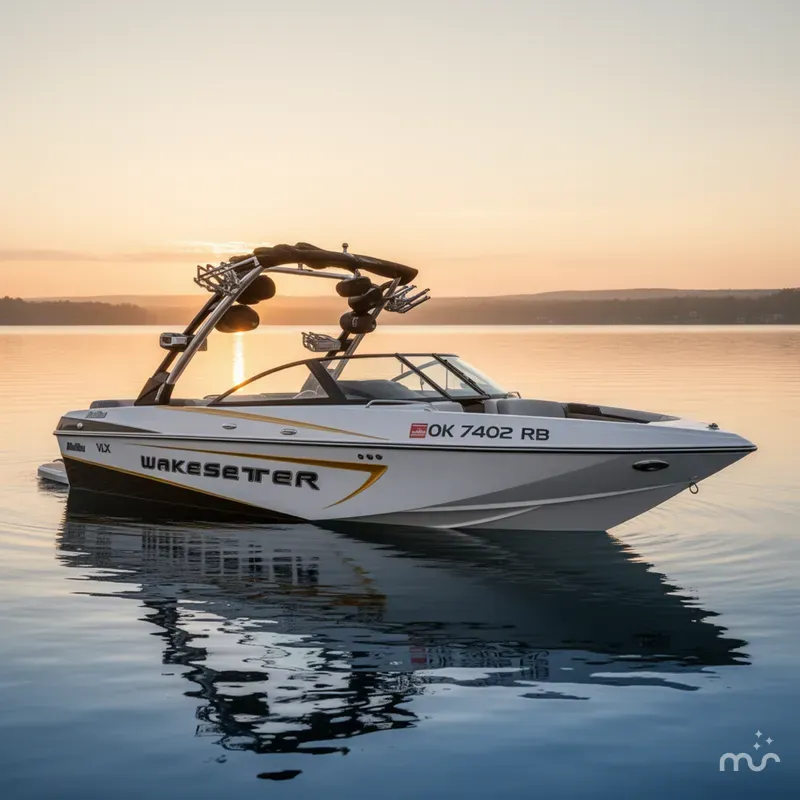 Slide: The Image of Malibu Wakesetter 21 VLX 2014 - 0