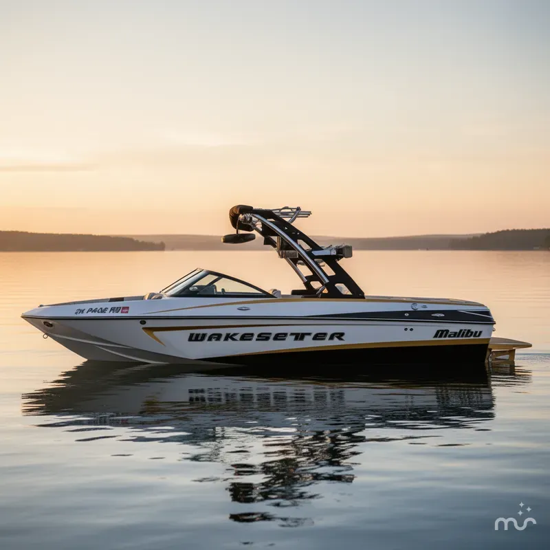 Slide: The Image of Malibu Wakesetter 21 VLX 2014 - 2