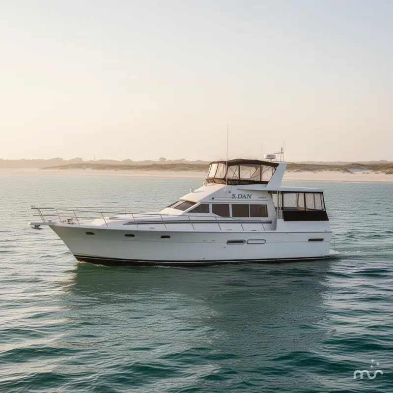 Slide: The Image of Mainship 47 Motor Yacht 1998 - 1