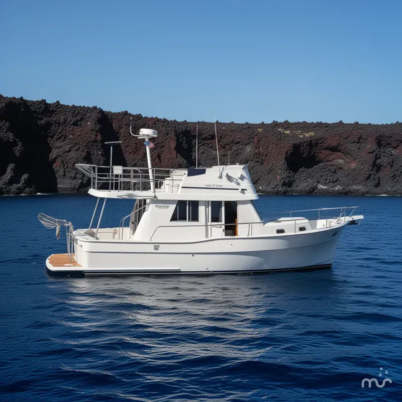 Slide: The Image of Mainship 350 Trawler 1997 - 2