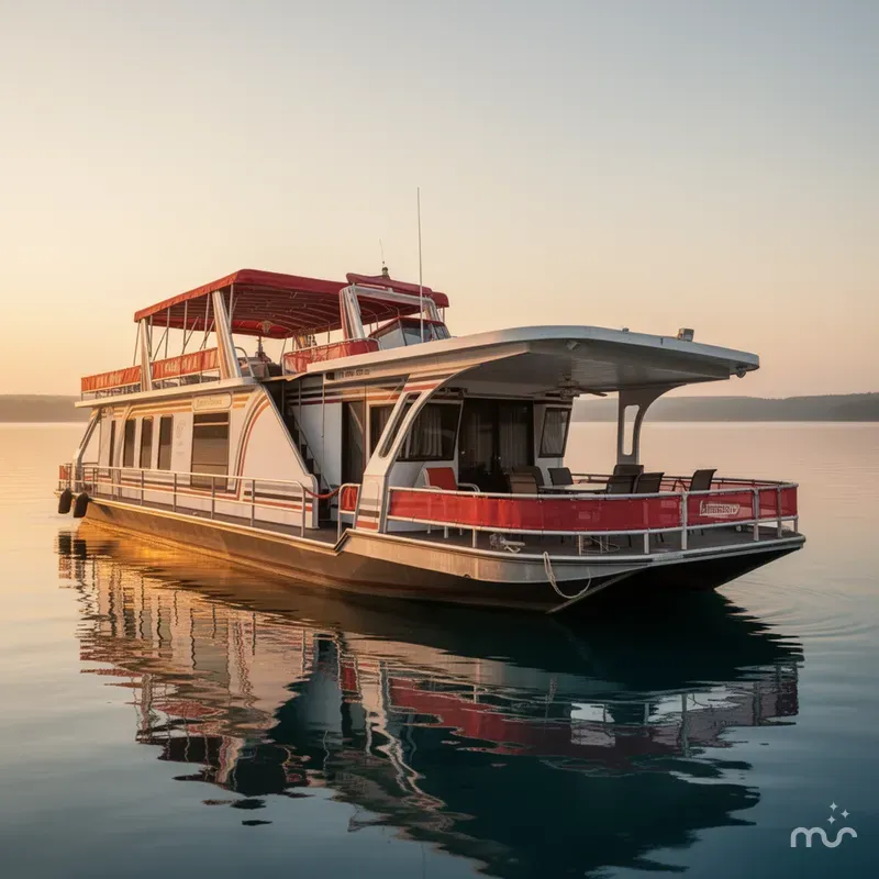 Slide: The Image of Jamestowner Houseboat 2001 - 0
