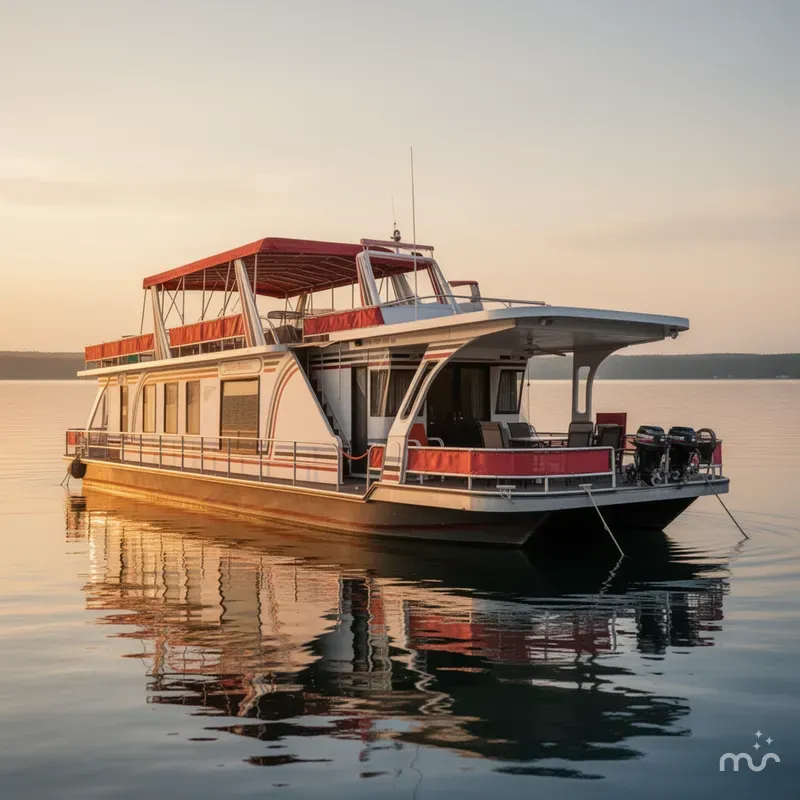 Slide: The Image of Jamestowner Houseboat 2001 - 2