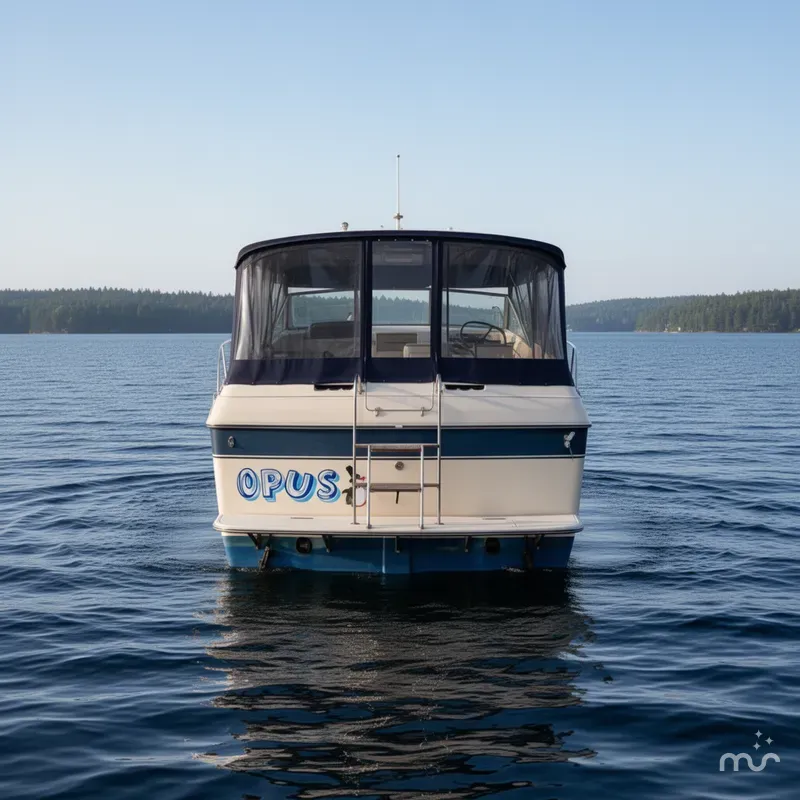 Slide: The Image of Cruisers 336 Ultra Vee 1985 - 2