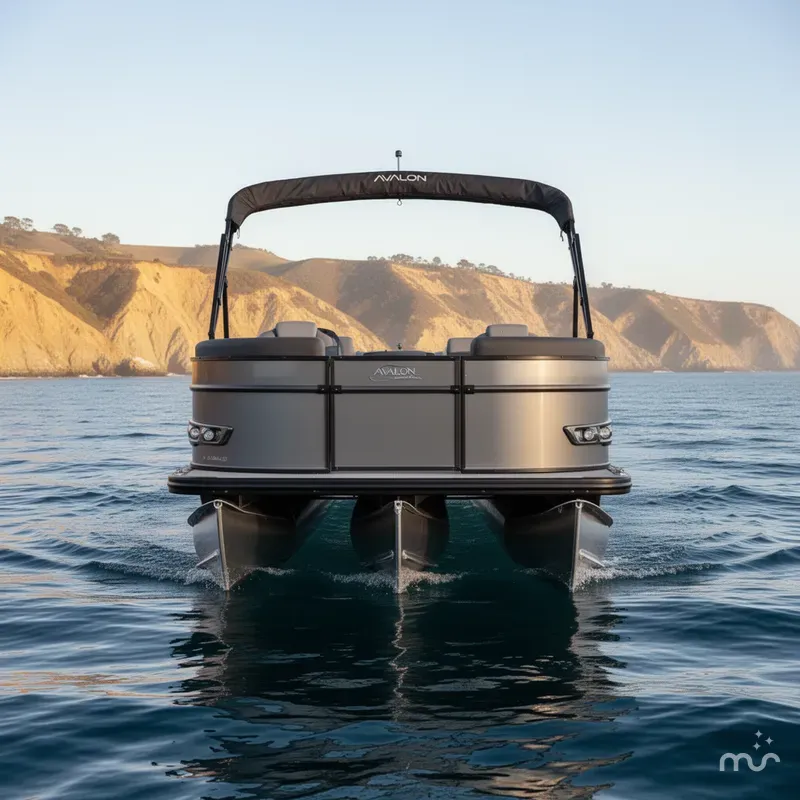 Slide: The Image of Avalon Catalina - 23 FT Quad Lounger w/ 200HP Mercury! 2025 - 3