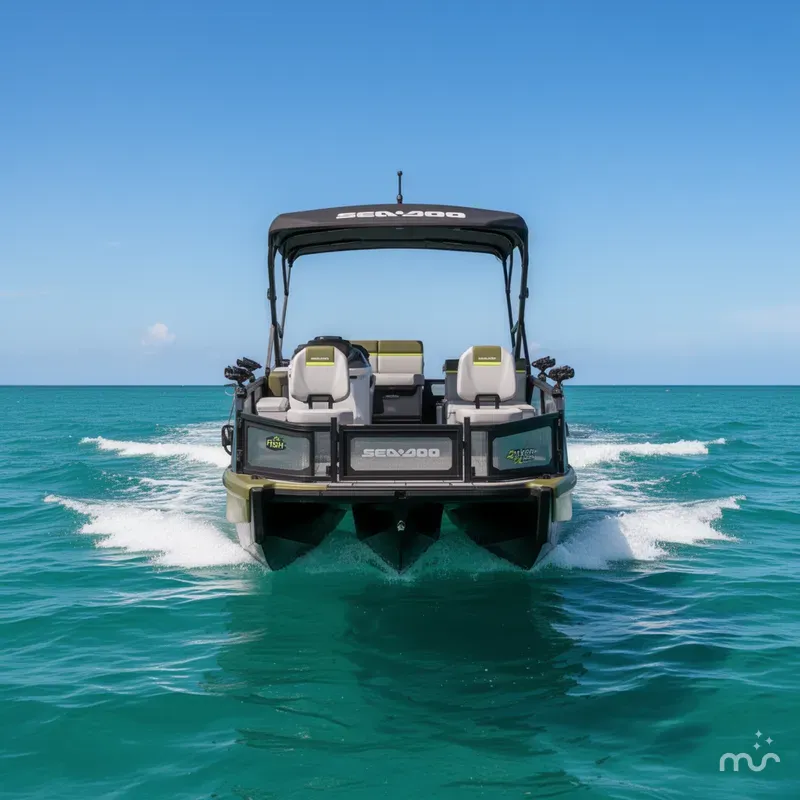Slide: The Image of Sea-Doo Switch™ Fish 21 - 230 Hp Galvanized 2025 - 1