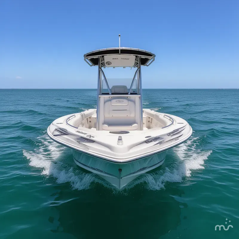 Slide: The Image of Sea Hunt 225 Ultra w/ 2021 TRAILER & ONLY 385 HOURS 2017 - 1