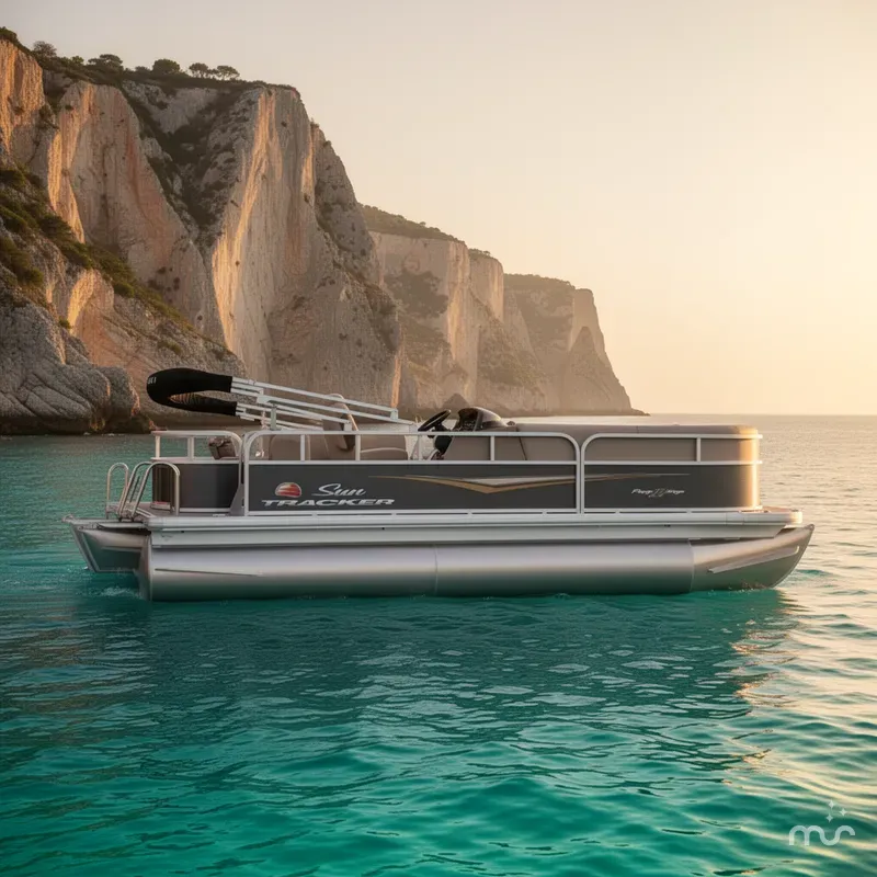 The Image of Sun Tracker Party Barge 18 DLX 2025 - 0