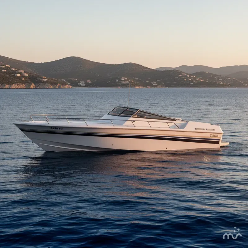 Slide: The Image of Corsa offshore flat deck 1998 - 2