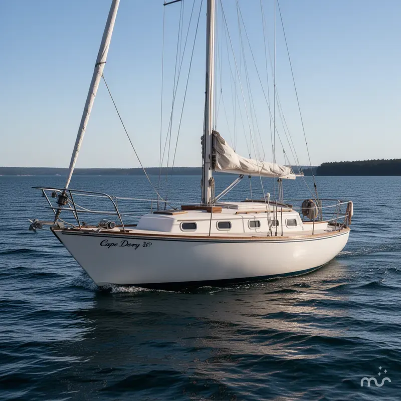 Slide: The Image of Cape Dory 33 Sloop 1981 - 0