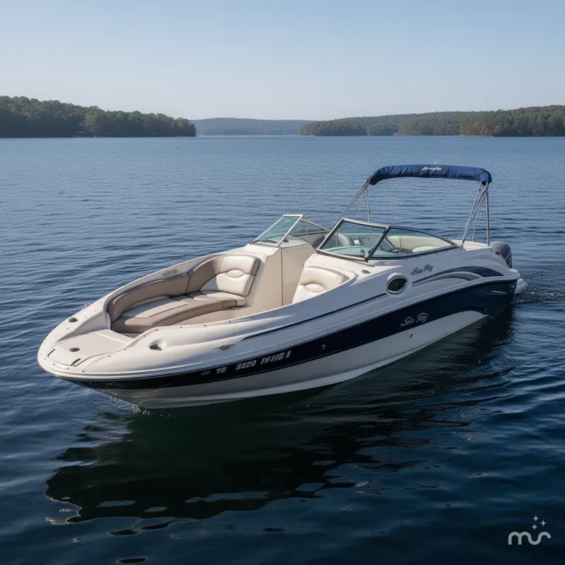 Slide: The Image of Sea Ray 240 Sundeck 2004 - 1