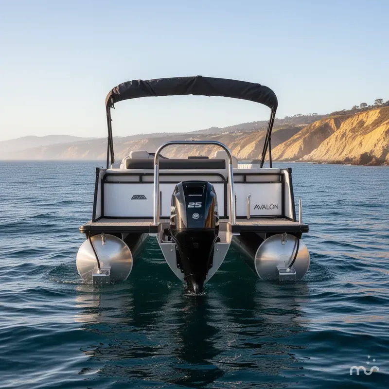 Slide: The Image of Avalon Catalina - 25 FT Versatile Rear Lounger w/ 250HP Mercury Verado! 2025 - 2