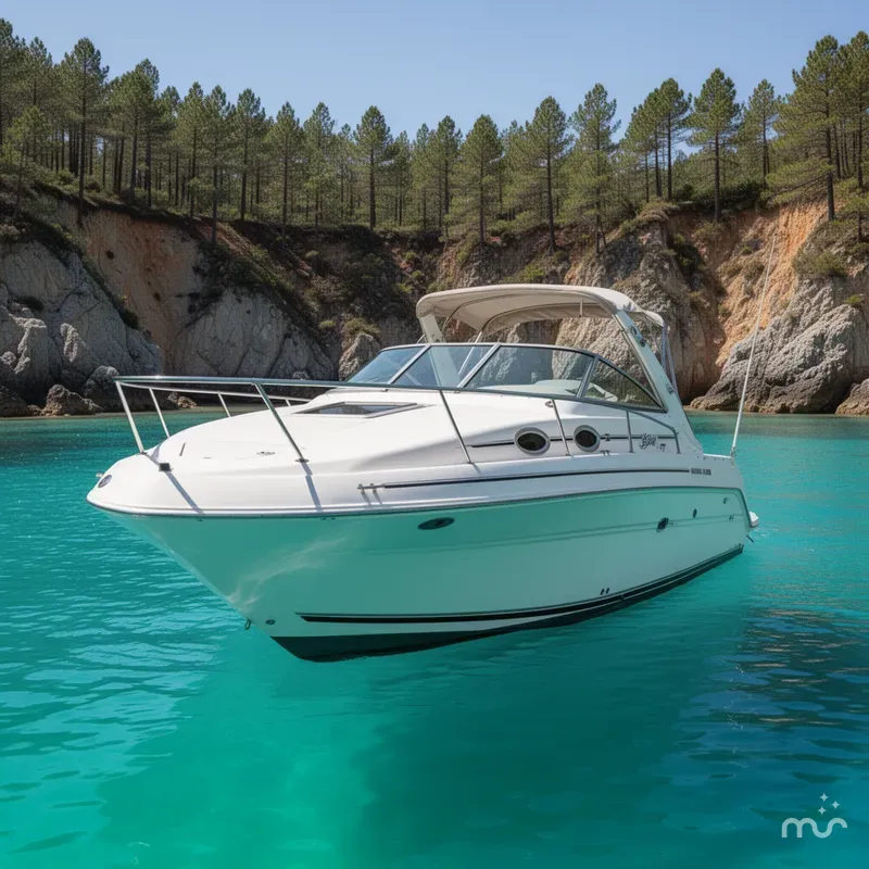 Slide: The Image of Sea Ray 240 Sundancer 1998 - 1