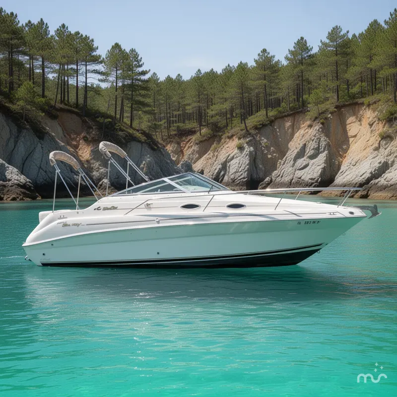 Slide: The Image of Sea Ray 240 Sundancer 1998 - 2