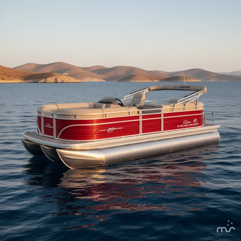 The Image of Sun Tracker Party Barge 20 DLX 2025 - 0