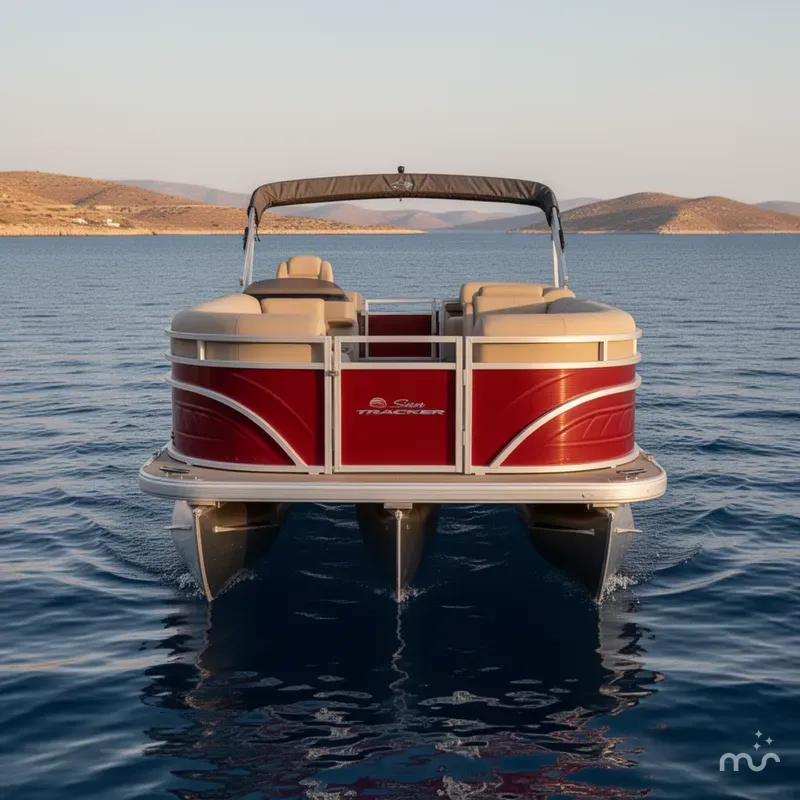 Slide: The Image of Sun Tracker Party Barge 20 DLX 2025 - 1