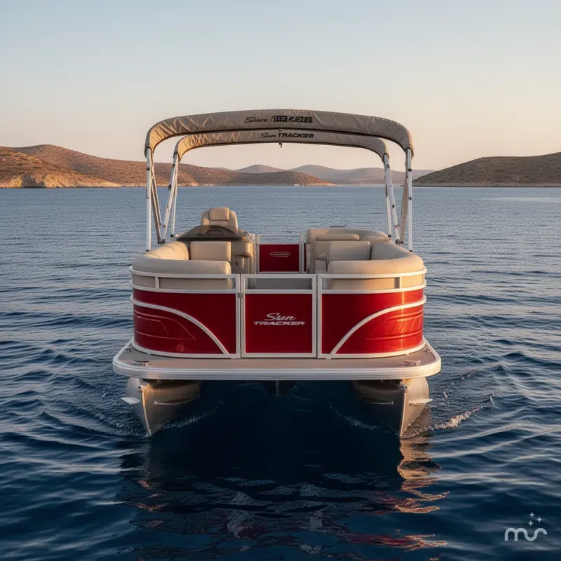 Slide: The Image of Sun Tracker Party Barge 20 DLX 2025 - 3
