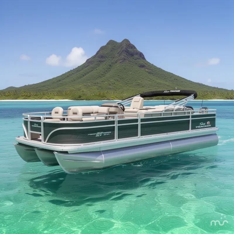 The Image of Sun Tracker Fishin' Barge 22 DLX 2025 - 0