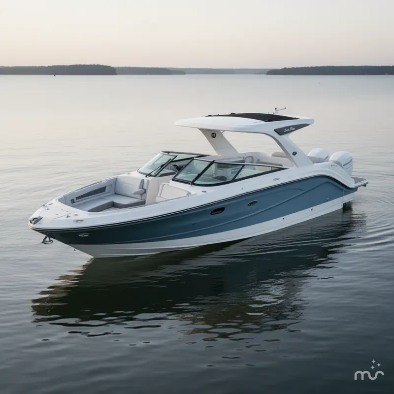 Slide: The Image of Sea Ray SLX 310 Outboard 2023 - 2