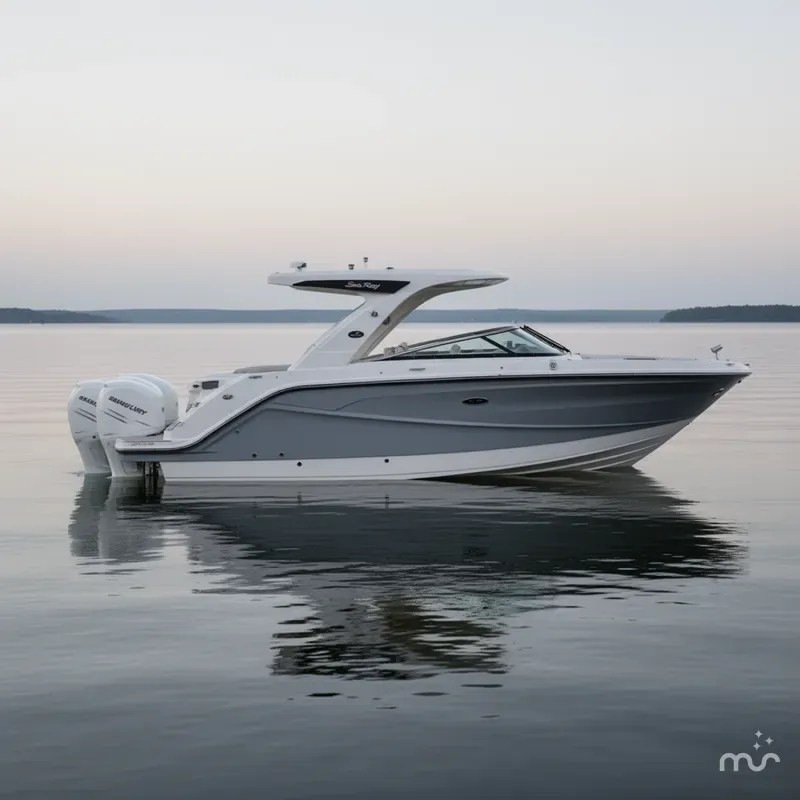 Slide: The Image of Sea Ray SLX 310 Outboard 2023 - 4