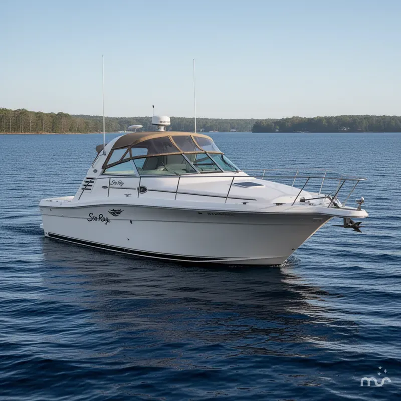 Slide: The Image of Sea Ray 340 Amberjack 2001 - 0