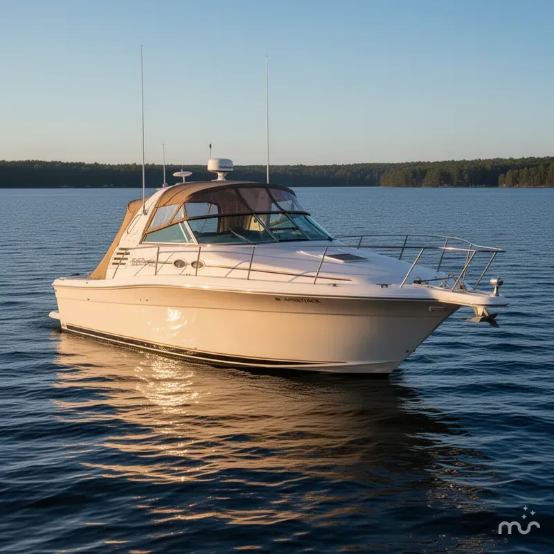 Slide: The Image of Sea Ray 340 Amberjack 2001 - 2