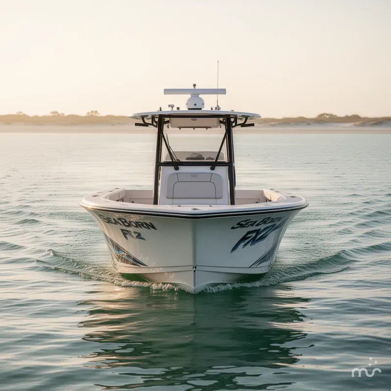 Slide: The Image of Sea Born FX22 Center Console 2024 - 1