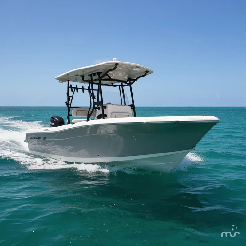 Slide: The Image of Clearwater 2200CC - SIMRAD GO9 - SUZUKI 250! 2025 - 1