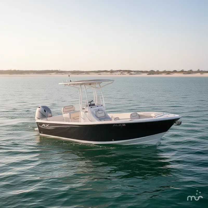 Slide: The Image of ALK 2 Powerboats 22CRS - GPS - STEREO 2025 - 4