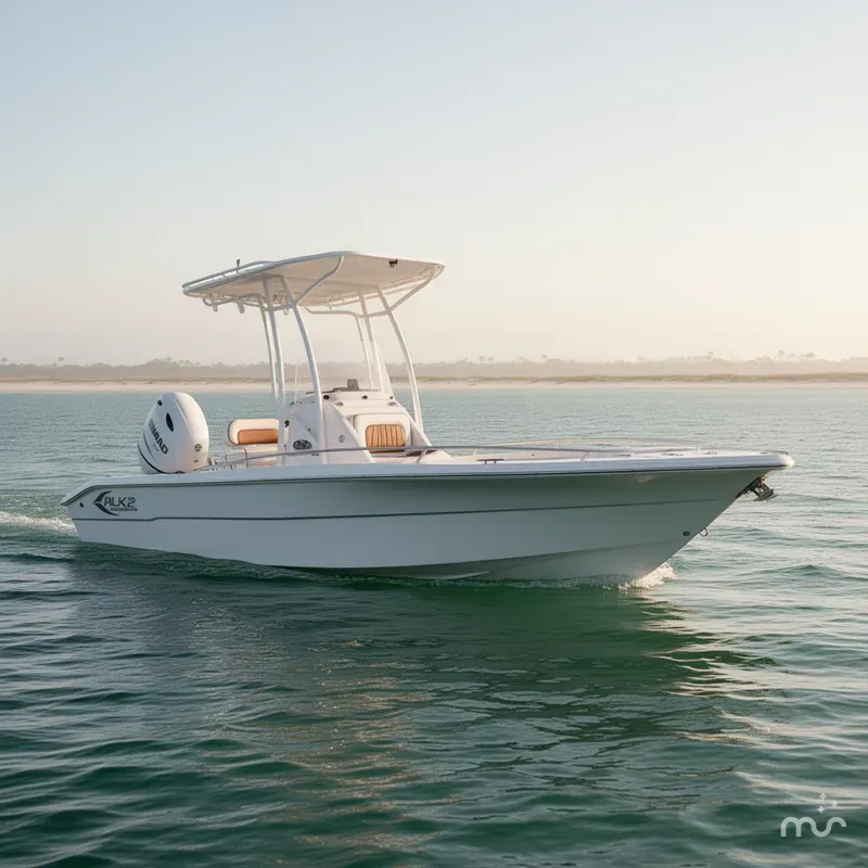 Slide: The Image of ALK 2 Powerboats 22CRX - Kicker Stereo - Simrad 9 2025 - 0