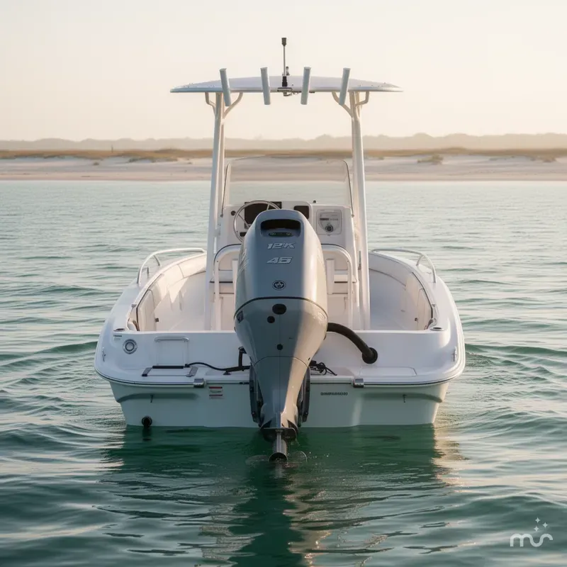 Slide: The Image of ALK 2 Powerboats 22CRX - Kicker Stereo - Simrad 9 2025 - 2