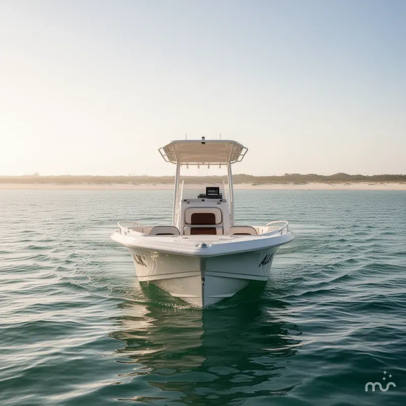 Slide: The Image of ALK 2 Powerboats 22CRX - Kicker Stereo - Simrad 9 2025 - 3