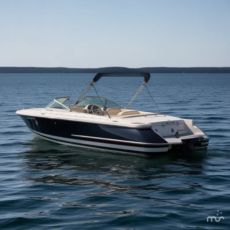 Slide: The Image of Chris-Craft 22 LAUNCH BOW RIDER 2002 - 2