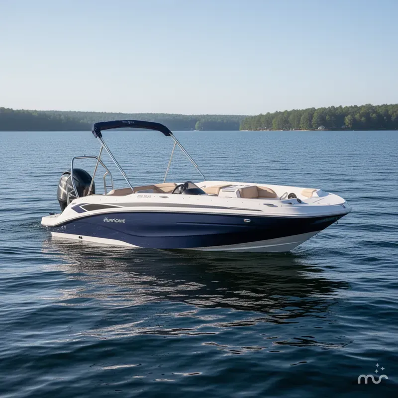Slide: The Image of Hurricane SunDeck Sport 205 OB 2025 - 0