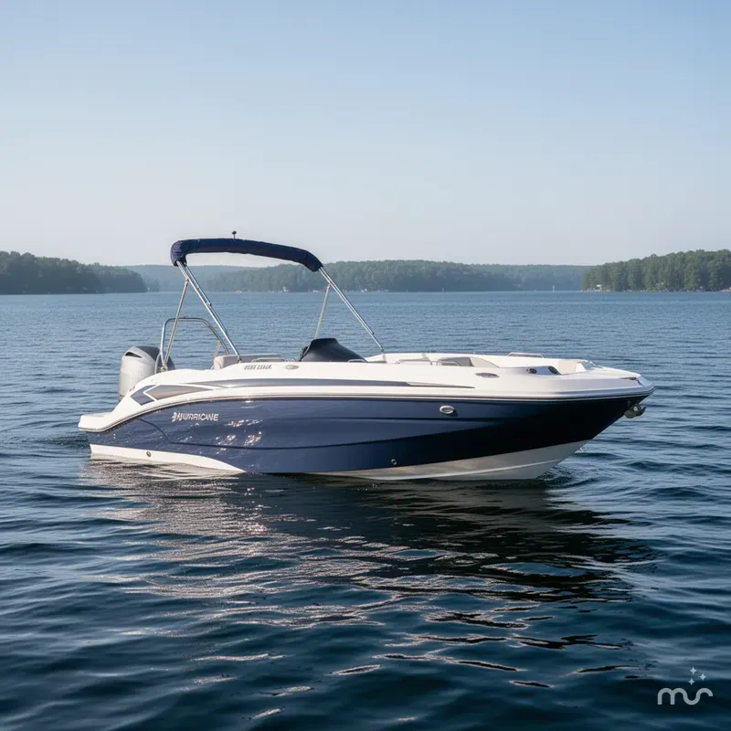 Slide: The Image of Hurricane SunDeck Sport 205 OB 2025 - 1