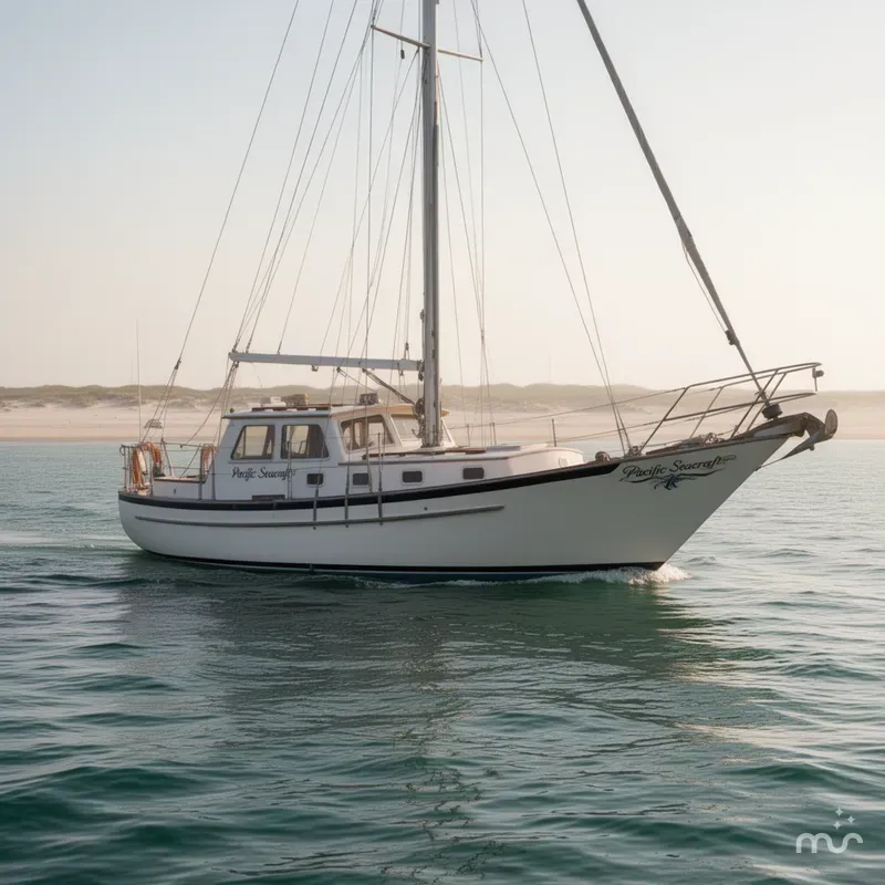 Slide: The Image of Pacific Seacraft Crealock 37 1995 - 0